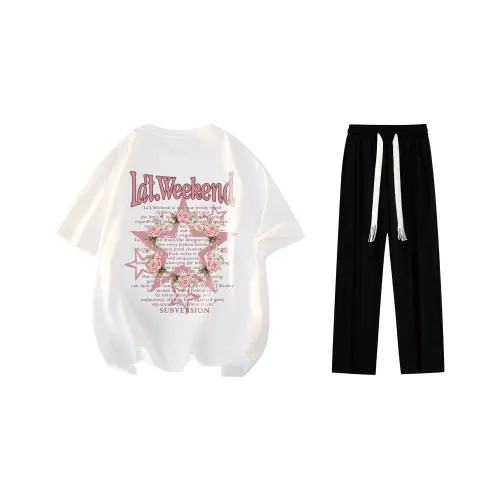 LA'T.WEEKEND Повседневная Спортивная Одежда Унисекс