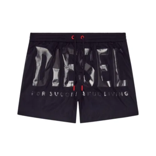 DIESEL Плавки Мужские Черные