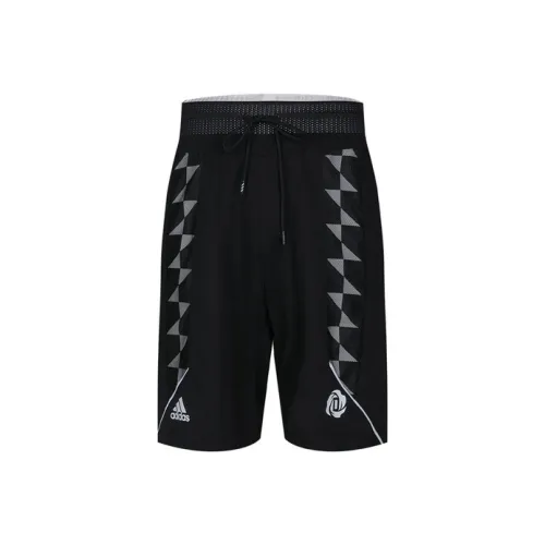 Adidas Мужские спортивные шорты черного цвета