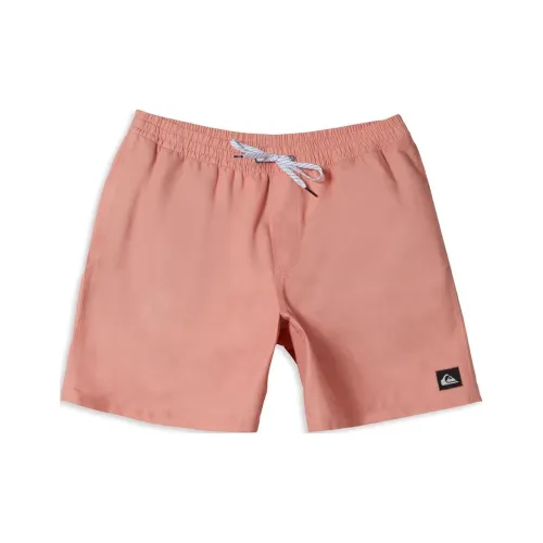 Quiksilver Коричневый Розовый Мужские Повседневные Шорты