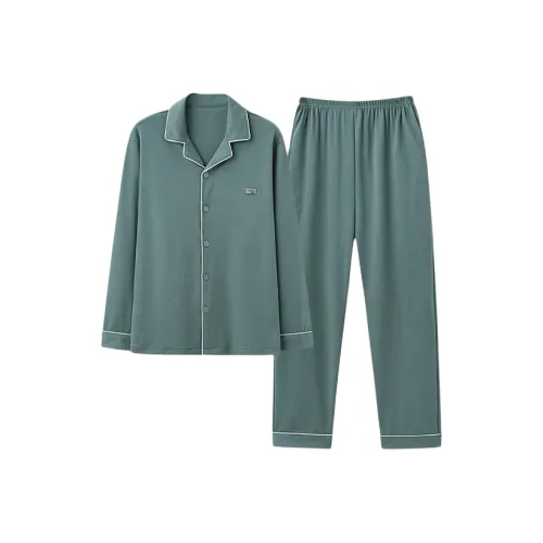H YXIANG Пижамный комплект Мужской Twilight Green