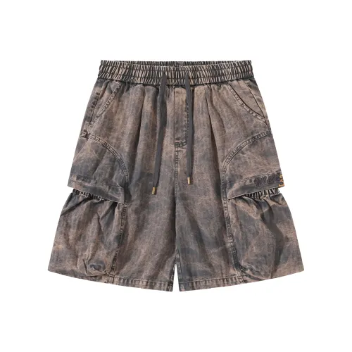 DOH STORE Карго шорты Унисекс Ностальгический серый