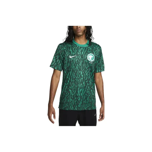 Nike Зеленый Мужской Футбольный Джерси