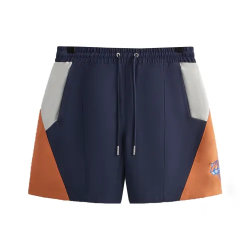 Kith X New York Knicks Co Бренд Темно-синий Унисекс Повседневные шорты