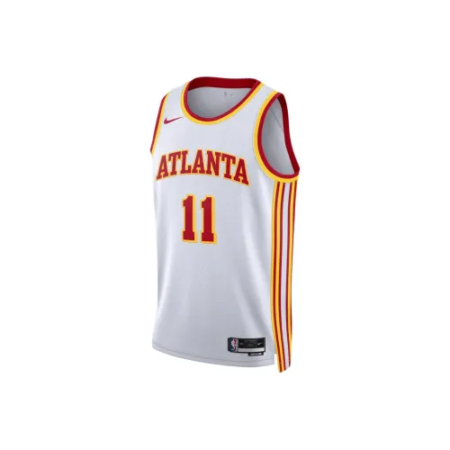 NIKE Белый Унисекс Баскетбольная Джерси