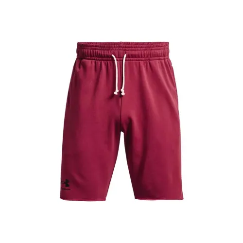 Under Armour Кирпич Красный Мужские Повседневные Шорты