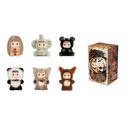 Heyone Слоупок Забытые Животные Городской Винил Плюшевый Слепые Коробки Один Mystery Коробка Целая Коробка 6 шт