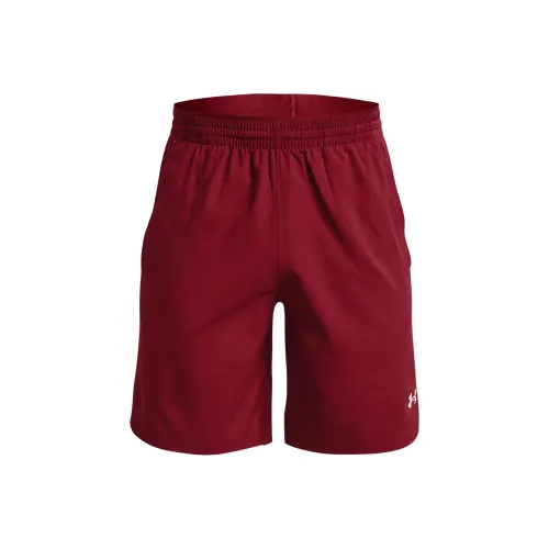 Under Armour Темно-красные Мужские Повседневные Шорты