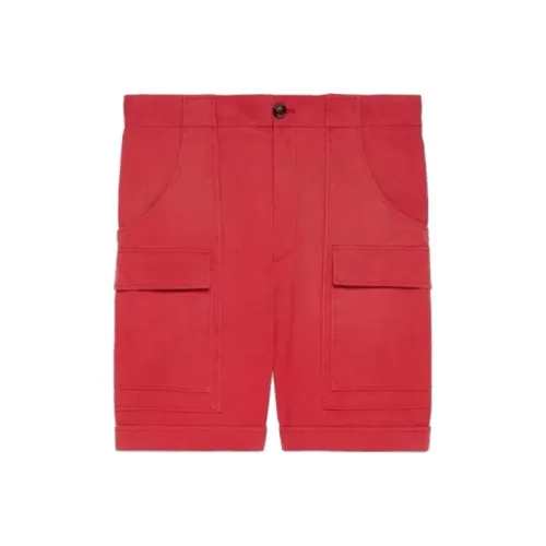 Gucci Red Men's Casual Shorts Gucci Красные Мужские Повседневные Шорты