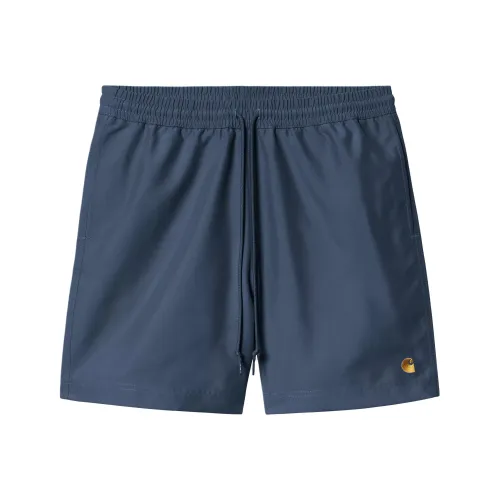 Carhartt WIP Chase Темно-синие Мужские Плавательные шорты