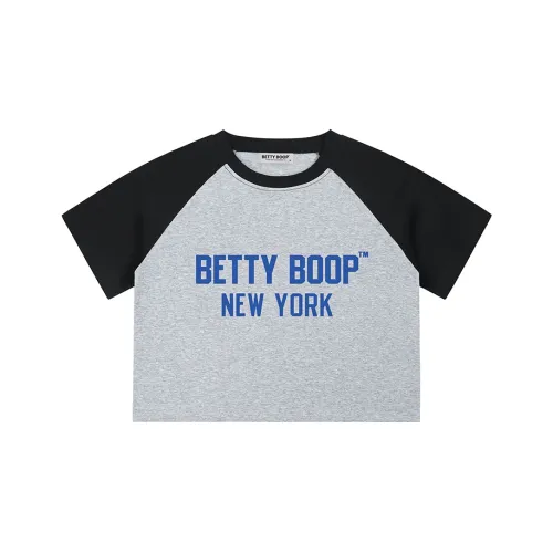 Реглан-рубашка с рукавами Betty Boop женская