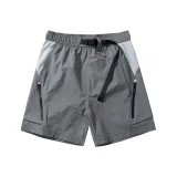 Речной камень серого цвета