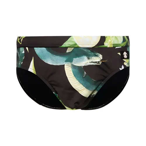 Roberto Cavalli SS24 Плавательные шорты Мужские Зеленые