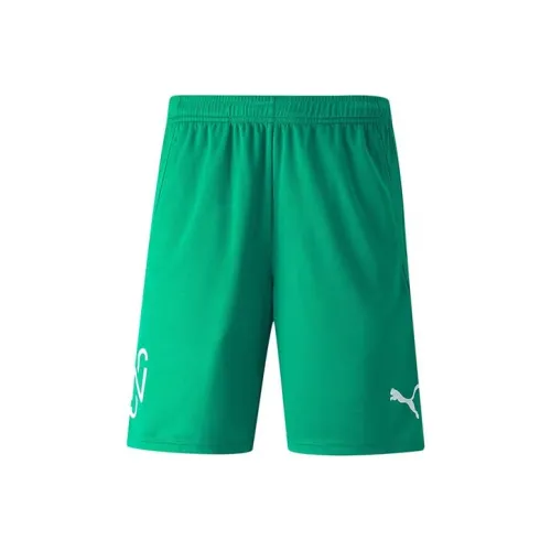 PUMA Зеленые Унисекс Спортивные Шорты