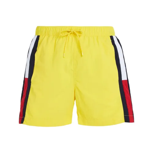 Tommy Hilfiger Плавательные шорты Мужские Желтые