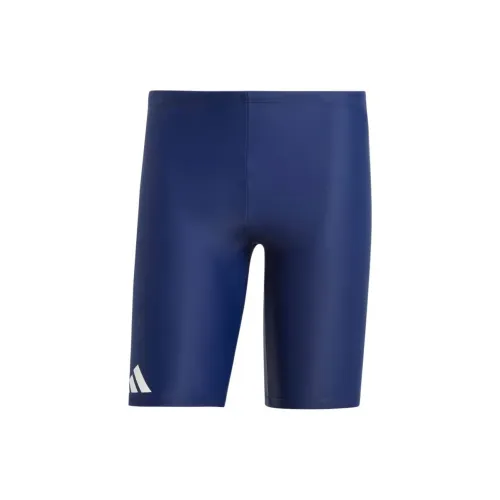 Adidas Solid Swim Jammers Плавательные шорты Мужские Темно-синий Белый