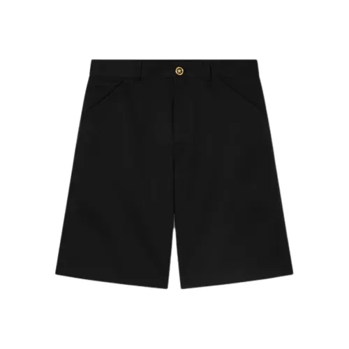 VERSACE Карго шорты Мужские Черные