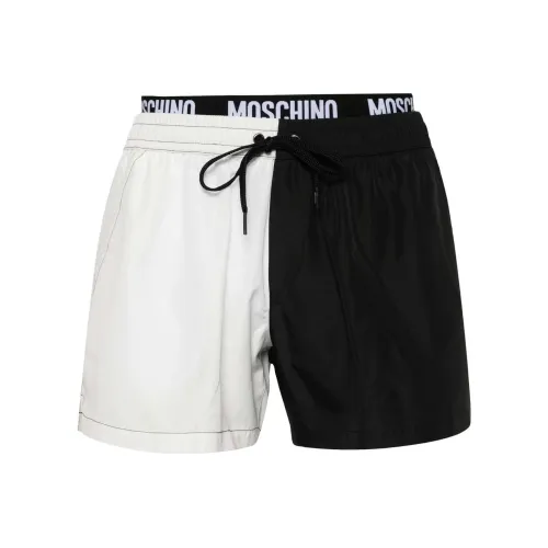 MOSCHINO Плавательные шорты Мужские Черные