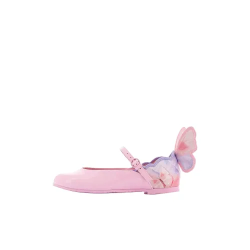 SOPHIA WEBSTER Chiara Low Топ Детская кожаная обувь Розовый Детский