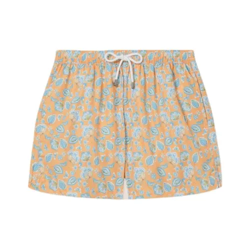 FEDELI Пляжные шорты Мужские Оранжевые