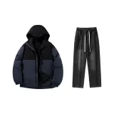 Set (Blue & Black Top + Black Jeans)  
Комплект (Синий и Черный Топ + Черные Джинсы)