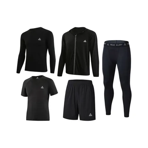 PEAK Повседневная спортивная одежда Унисекс Черный