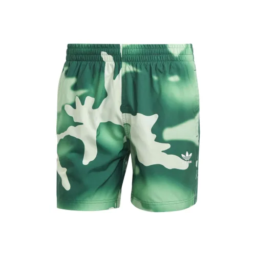 Adidas Originals CAMO Плавание Шорты Плавательные Мужские Зеленые