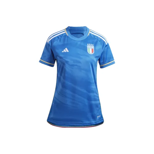 Adidas Blue Men's Football Jersey Adidas Синий Мужской Футбольный Джерси