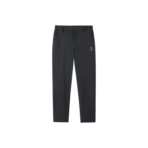 CAMEL Прямой крой Ощущение прохлады Водоотталкивающий Высокий Отскок Солнцезащитный UPF50+ Повседневные брюки Мужской