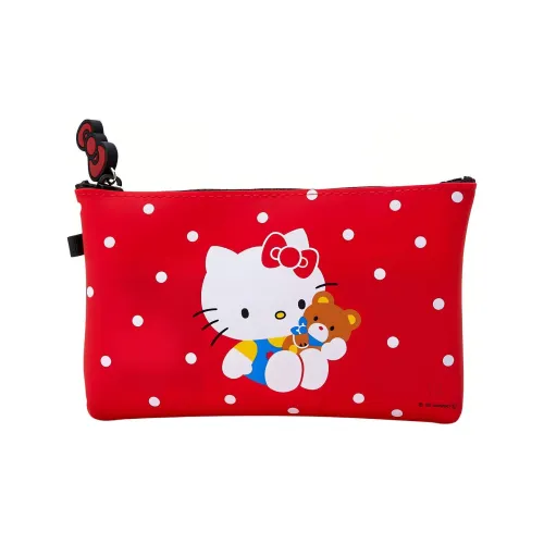 Sanrio Silicone Косметичка Стандартная Женская Красная