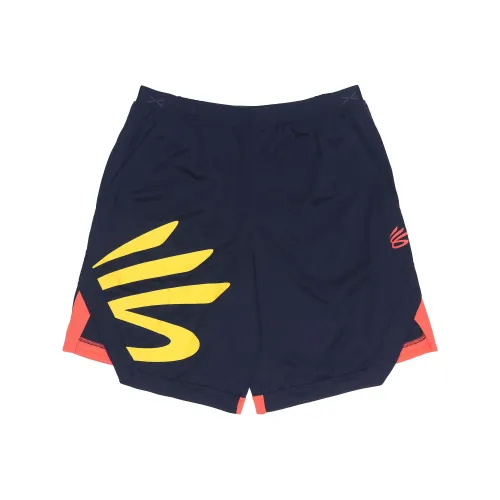 Under Armour Curry Collection Баскетбольные шорты Мужские Midnight Marine