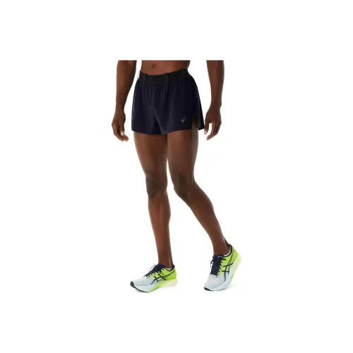 Asics Темно-синие мужские повседневные шорты