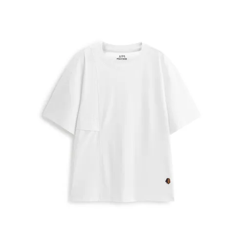 PEACEBIRD MEN T-Рубашка Мужская Белая Партия 1