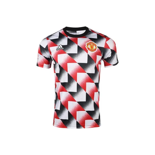 Adidas MANCHESTER UNITED THEATRE OF DREAMS Белый Красный Черный Мужская Футбольная Джерси