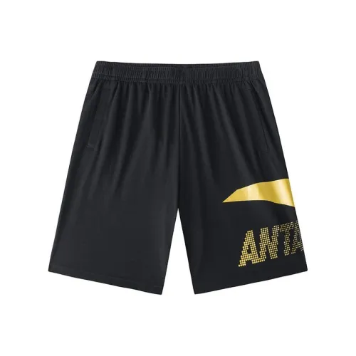 Anta Основной Черный/Золотой Мужские Повседневные Шорты