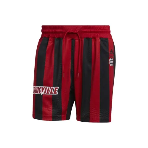 Adidas Повседневные шорты Мужские Красные Черные