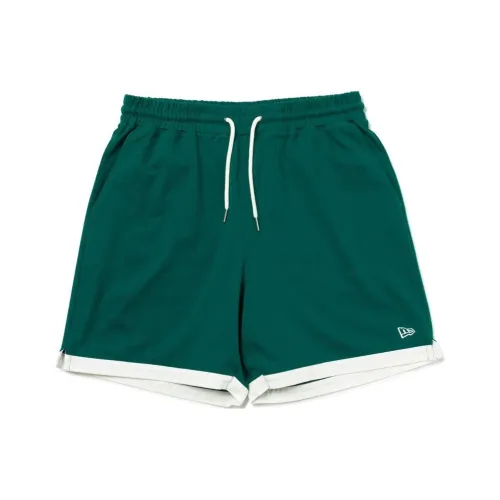 New Era Повседневные шорты Унисекс Темно-зеленый