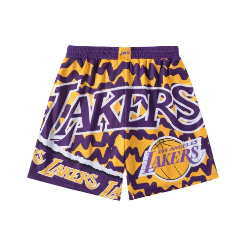 MITCHELL NESS Баскетбольные шорты Мужские Фиолетовые