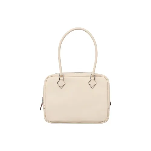 HERMES Plume Swift Телячья кожа Сумка Мини Женские 10 Craie Milkshake Белый