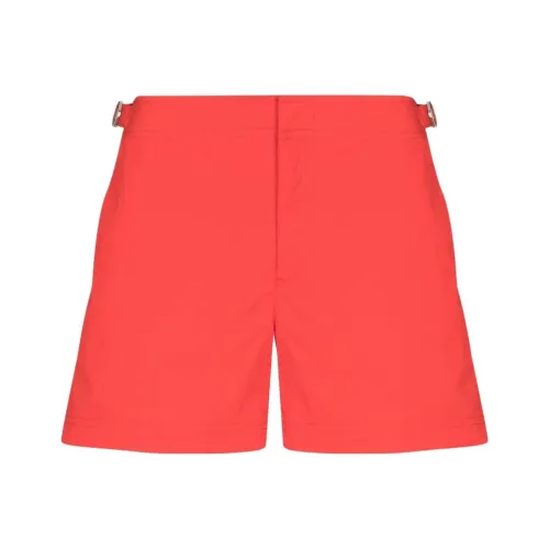 Orlebar Brown Пляжные шорты Мужские Красные