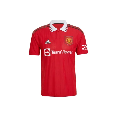 Adidas MANCHESTER UNITED THEATRE OF DREAMS Красный Мужские Футбольные Джерси
