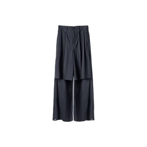 HUANXIANGZHE Повседневные брюки Унисекс Черный