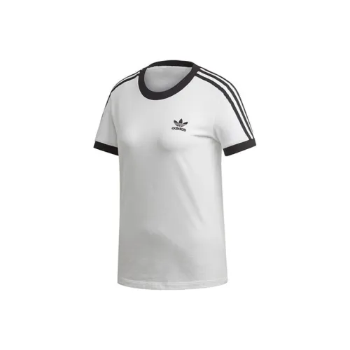 Adidas Originals Sportlife Комплект с короткими рукавами T-рубашка Женская Белая