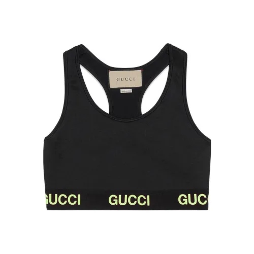 GUCCI Черные Женские Майки