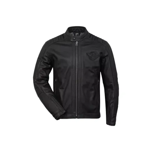 Дукати Унисекс Байкерская куртка из натуральной кожи