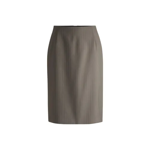 HUGO BOSS Серые Женские Юбки