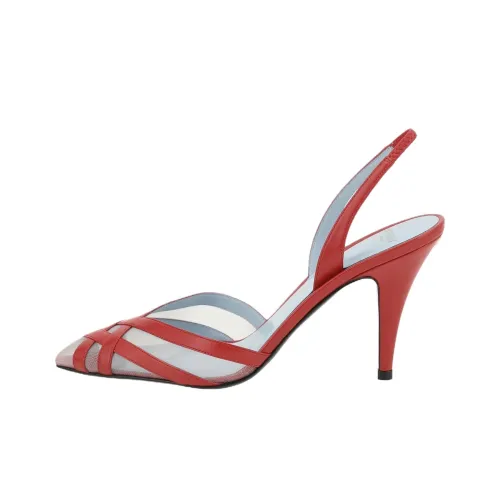 Valentino Узкий каблук Высокие каблуки 9,5 см Женские Красный
