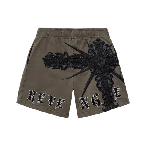 Revenge Коричневые Унисекс Повседневные шорты