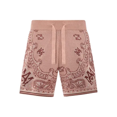 AMIRI SS24 Повседневные шорты Мужские Розовые