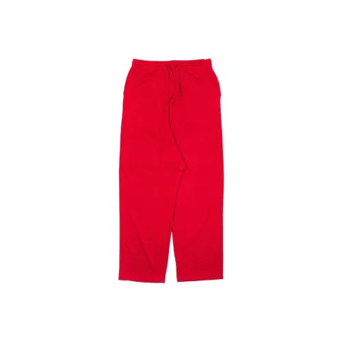 Adidas Красные Унисекс Повседневные Брюки